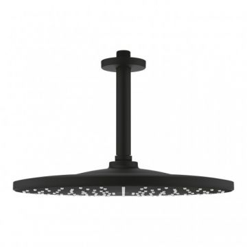 Palarie si brat de dus Grohe Rainshower Mono 310 - Culoare Negru