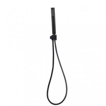 Para de dus cu furtun si suport Karag Delos, negru - Culoare Negru