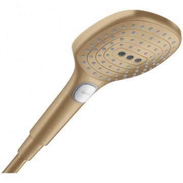 Para de dus Hansgrohe Raindance Select E 120, 3 jeturi, bronz periat