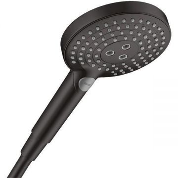 Para de dus, Hansgrohe, Raindance Select S, 3 jeturi, Negru mat