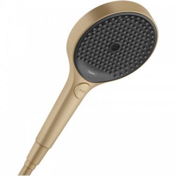 Para de dus Hansgrohe Rainfinity 130, 3 jeturi, bronz periat