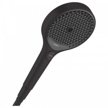 Para de dus Hansgrohe Rainfinity 130, 3 jeturi, negru mat