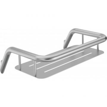 Raft pentru cabina dus Deante Silia, otel periat - Culoare Crom