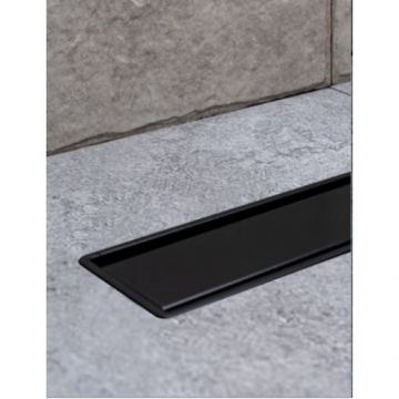 Rigola de dus Karag Primo Compact Line, nero - Dimensiune 45cm