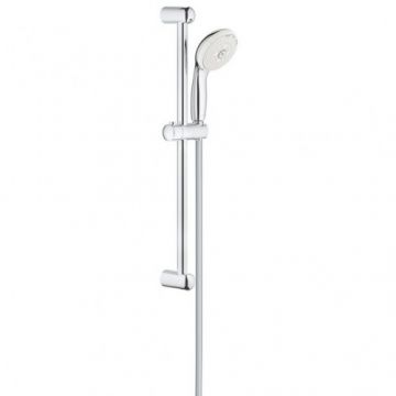 Set de dus Grohe New Tempesta 100 cu 3 jeturi - Culoare Crom