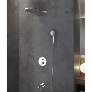 Set de dus Karag Artemis Cascada CFT201, crom - Culoare Crom