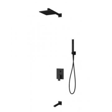 Set de dus Karag Delos Nero - Culoare Negru