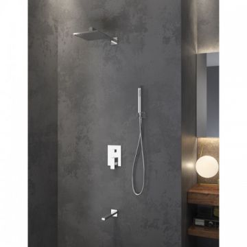 Set Dus Delos Chrome CFT205 - Karag - Culoare Crom