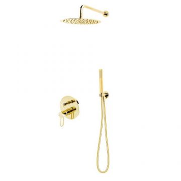 Sistem de dus incastrat FDesign Zaffiro, auriu - Culoare Auriu