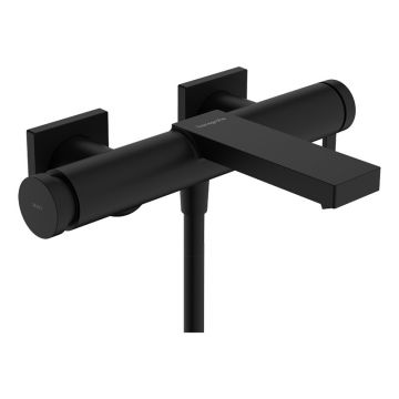 Baterie cadă - duș, Hansgrohe, Tecturis E, negru mat, 73420670