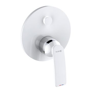 Baterie cadă - duș, Kludi, Balance, alb crom, 527599175