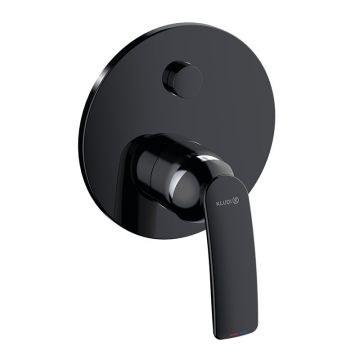 Baterie cadă - duș, Kludi, Balance, negru crom, 527598775