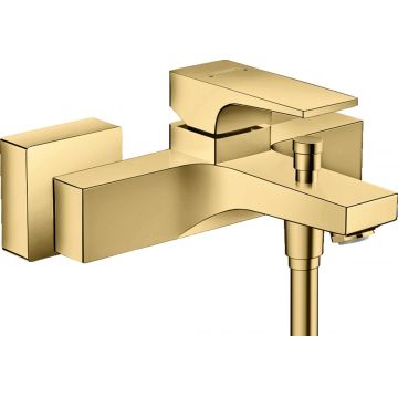 Baterie cada Hansgrohe Metropol  proiectie 18cm  gold optic lustruit