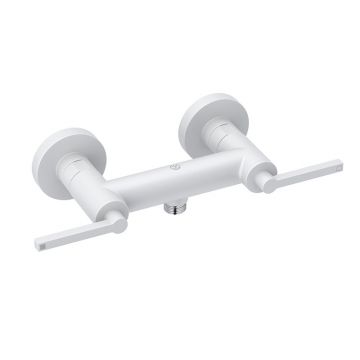 Baterie duș, Kludi, Nova Fonte Puristic, alb mat, 207105315