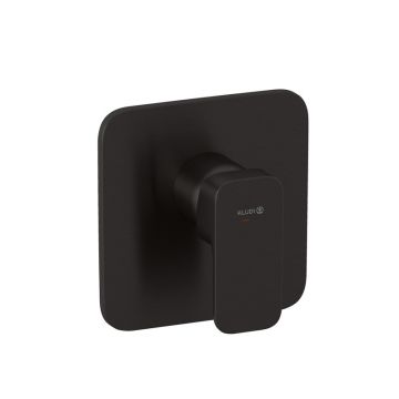 Baterie duș Kludi, Renon, încastrată, parte vizibilă, brushed gunmetal