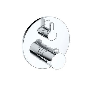 Baterie termostatată cadă - duș, Kludi, Nova Fonte Puristic, crom, 208850515