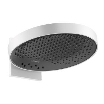 Pălărie de duș, Hansgrohe, Rainfinity 360, 3 jeturi, alb mat