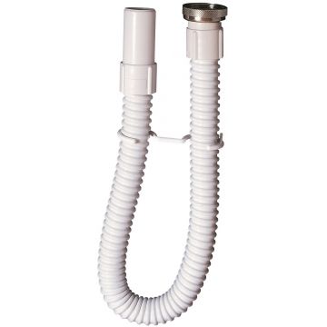 Racord evacuare extensibil Wirquin PRO 1 1/4  pentru lavoar  piulita metalica