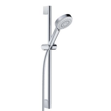 Set de duș, Kludi, sDive, 3S, cu suport de duș și furtun, crom
