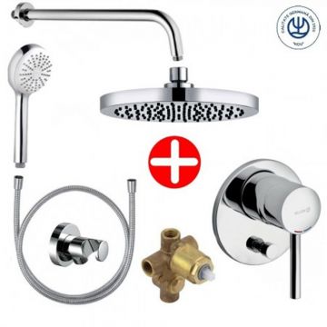 Set de dus, Kludi, Bozz, 7 in 1, crom