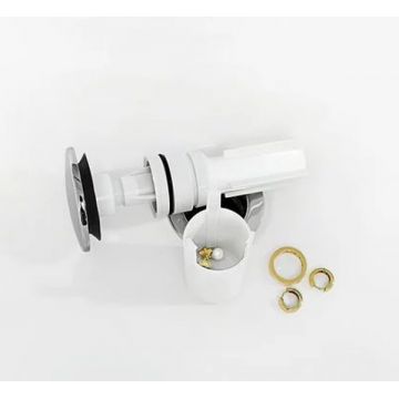 Set sifon lavoar Villeroy & Boch EasyAcces cu ventil Push-Open  crom