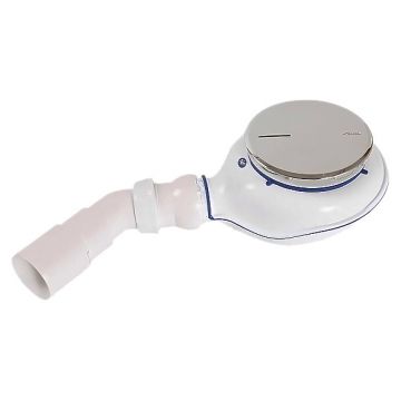 Sifon cadita Radaway Turboflow 2 TB21 crom diametru 90mm