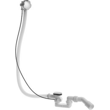 Sifon cu preaplin pentru cazi Duravit D-Code  d 52 mm  L1000 mm