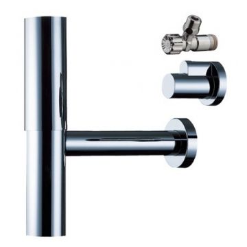 Sifon cu robineti si capace Hansgrohe  finisaj crom