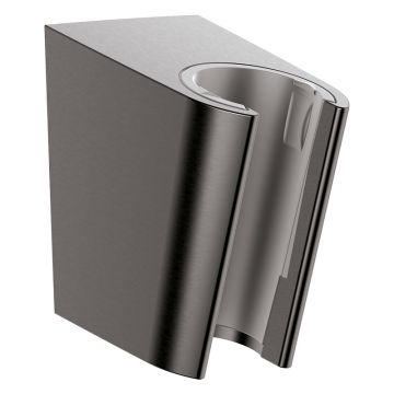 Suport de dus Hansgrohe, Porter S, negru cromat periat