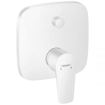 Baterie cada dus, Hansgrohe, Talis E, alb mat