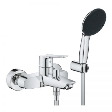 Baterie cada Grohe Start cu set de dus Vitalio Start cu agatatoare  crom