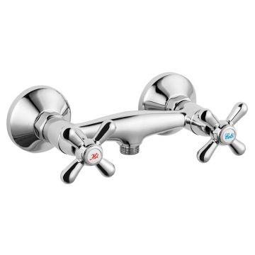 Baterie de dus, Ferro, Retro New, crom