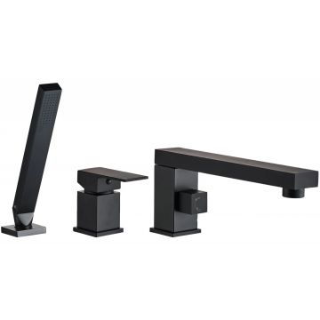 Baterie pe cada negru Rea Glen si set de dus inclus 3 piese