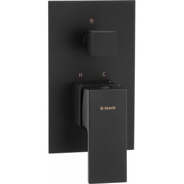 Baterie pentru duș, îngropat, cu comutator de duș, Anemon, BBZ_N44P