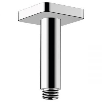 Brat de dus, Hansgrohe, Vernis Shape, cu montaj pe tavan, 10 cm, crom