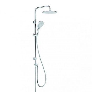Coloana de dus Kludi, Freshline, cu cap fix si mobil, crom