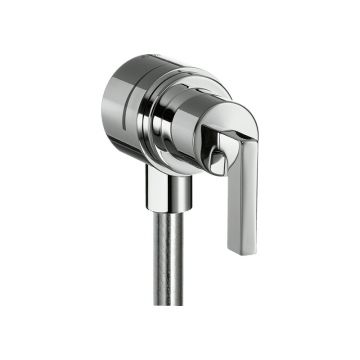 Cot racord, Axor, Citterio, cu comutator, crom, 39882000