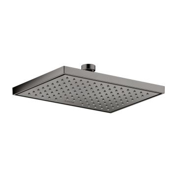 Pălărie de duș, Axor, ShowerSolution 1 jet, 24,5 x 18,5 cm, negru cromat lucios, 35373330