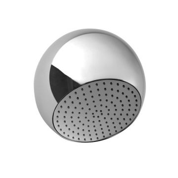 Pălărie de duș, FIMA Carlo Frattini, sferică, alb- crom, F2340CRB