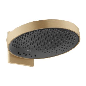 Pălărie de duș, Hansgrohe, Rainfinity 360, 3 jeturi, bronz periat