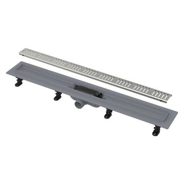 Rigola pentru dus, Alcadrain, Simple, cu gratar, 95 cm