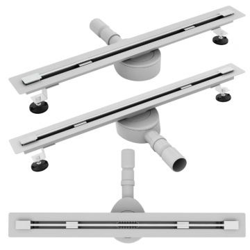 Rigola scurgere dus REA Neo Ultra Slim Pro 70 cm Nichel Periat