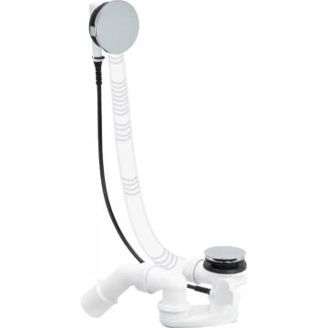 Sifon pentru cada cu preaplin Villeroy & Boch Oberon cu ornamente crom