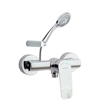 Baterie de dus, New Fly, crom lucios, Ramon Soler