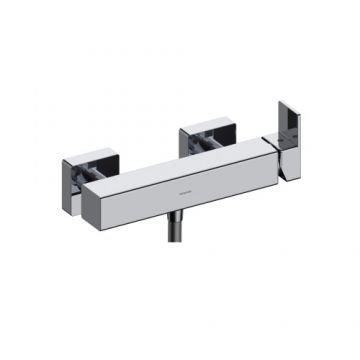 Baterie dus Sanycces Cubo, crom - Culoare Crom