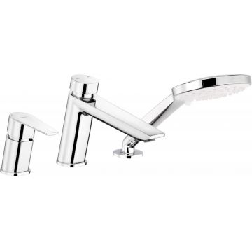 Baterie pentru cadă, 3-orificii, Agawa, BQG_013M