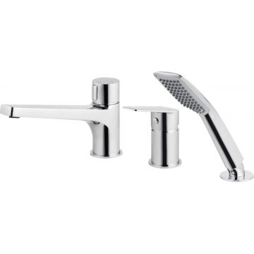 Baterie pentru cadă, 3-orificii, Jasmin, BGJ_013M