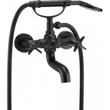 Baterie pentru cadă, cu set de duș, Temisto, BQT_N11D