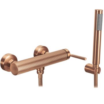 Baterie pentru dus Rea Argon, cupru periat