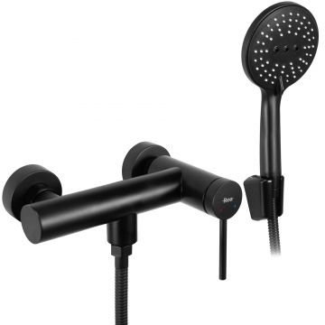 Baterie pentru dus Rea Clif, negru mat